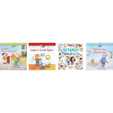 İş Bankası Kültür Yayınları Çağlar Okula Başlıyor: Ilk Okuma Kitabım + 3 Kitap (Set)