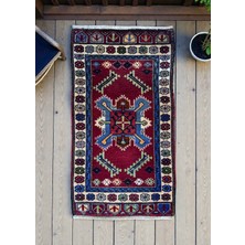 Cicim Halı El Dokuma Konya Halı 49X90 cm
