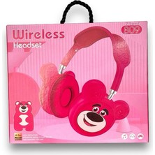 Heugers B09 Bluetooth Kulaklık - Kırmızı | Bluetooth 5.2, Hafıza Kartı Destekli & Katlanabilir