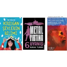 Domingo Yayınevi Kırılgan Şeylerin Bilimi: Yumurtalar Kırılabilir Umut Asla + 2 Kitap Daha (Set)