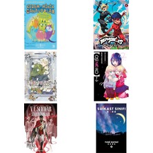 İş Bankası Kültür Yayınları Kerem ile Minik Canavarlar - Karanlıktaki Canavarlar: Çılgın Çizgi Romanlar + 5 Kitap Daha (Set)