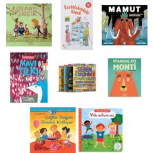 İş Bankası Kültür Yayınları Açgözlü Aslan ile Şefkatli Fare + 7 Kitap (Set)