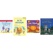 İş Bankası Kültür Yayınları Elif Babaannesiyle Dedesini Ziyaret Ediyor Ilk Okuma Kitabım + 3 Kitap (Set)