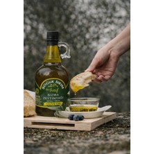 1lt Kulplu Cam Şişe Soğuk Sıkım  Zeytinyağı