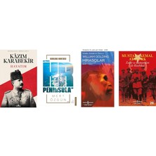 Kronik Kitap Kazım Karabekir - Hayatım + 3 Kitap Daha (Set)