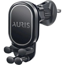 Bigümex Araç Içi Telefon Tutucu, Siyah Renk Telefon Tutucu, Araç Havalandırma Difizörüne Uyumlu Telefon Tutucu