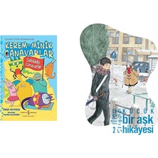 İş Bankası Kültür Yayınları Kerem ile Minik Canavarlar - Sahildeki Canavarlar: Çılgın Çizgi Romanlar + 1 Kitap Daha (Set)
