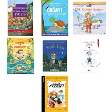 İş Bankası Kültür Yayınları Dinozorlar Dünyasında Bir Yıl: Bul, Eğlen, Öğren! + 6 Kitap (Set)