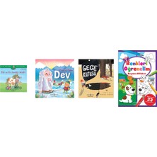 İş Bankası Kültür Yayınları Elif ve En Sevdiği Midilli: Ilk Okuma Kitabım + 3 Kitap (Set)