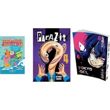 İş Bankası Kültür Yayınları Kerem ile Minik Canavarlar - Canavarlar Havuzda + 2 Kitap Daha (Set)