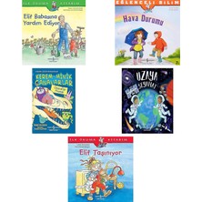 İş Bankası Kültür Yayınları Elif Babasına Yardım Ediyor: Ilk Okuma Kitabım + 4 Kitap (Set)