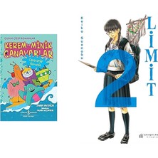 İş Bankası Kültür Yayınları Kerem ile Minik Canavarlar - Canavarlar Havuzda + 1 Kitap Daha (Set)