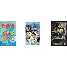 İş Bankası Kültür Yayınları Kerem ile Minik Canavarlar - Canavarlar Havuzda + 2 Kitap Daha (Set)