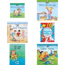 İş Bankası Kültür Yayınları Elif ve En Sevdiği Midilli: Ilk Okuma Kitabım + 5 Kitap (Set)