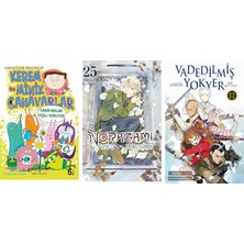 İş Bankası Kültür Yayınları Kerem Ile Minik Canavarlar - Canavarlar Yeşili Koruyor + 2 Kitap Daha (Set)