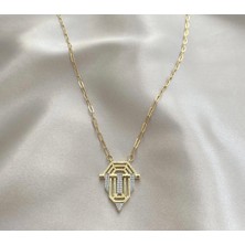 Gözde Aksesuarım Gold Serenay Kolyesi Çelik