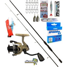 Oslo Okuma Outrax 4000 274cm 7-30gr Okuma Wave Power Spin Olta Takımı Seti