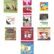 İş Bankası Kültür Yayınları Açgözlü Aslan ile Şefkatli Fare + 9 Kitap (Set)