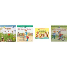 İş Bankası Kültür Yayınları Dünyayı Öğreniyorum Doğada Resimli Sözlüğüm + 3 Kitap (Set)