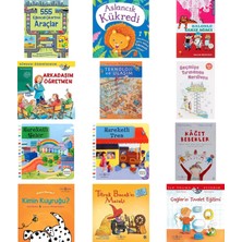 İş Bankası Kültür Yayınları 555 Eğlenceli Çıkartma - Araçlar + 11 Kitap (Set)