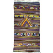 Cicim Halı El Dokuma Konya Kilim 140X276 cm