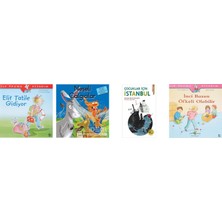 İş Bankası Kültür Yayınları Elif Tatile Gidiyor: Ilk Okuma Kitabım + 3 Kitap (Set)