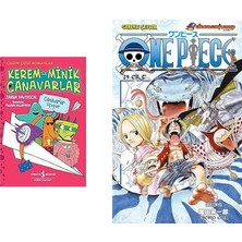 İş Bankası Kültür Yayınları Kerem ile Minik Canavarlar - Canavarlar Uçuyor + 1 Kitap Daha (Set)