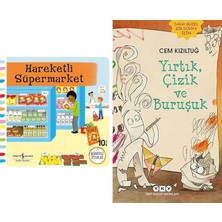 İş Bankası Kültür Yayınları Hareketli Süpermarket + 1 Kitap (Set)