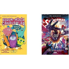 İş Bankası Kültür Yayınları Kerem ile Minik Canavarlar – Canavarlar Firarda + 1 Kitap Daha (Set)