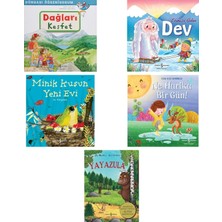 İş Bankası Kültür Yayınları Dünyayı Öğreniyorum - Dağları Keşfet + 4 Kitap (Set)