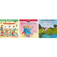 İş Bankası Kültür Yayınları Anaokulumuz Resimli Sözlüğüm: Dünyayı Öğreniyorum + 2 Kitap (Set)