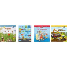 İş Bankası Kültür Yayınları Dünyayı Öğreniyorum Doğada Resimli Sözlüğüm + 3 Kitap (Set)
