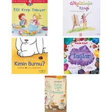 İş Bankası Kültür Yayınları Elif Krep Yapiyor Ilk Okuma Kitabım + 4 Kitap (Set)