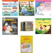 İş Bankası Kültür Yayınları Dünyayı Öğreniyorum - Uçak Tren ve Gemi + 6 Kitap (Set)