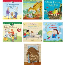 İş Bankası Kültür Yayınları Elif Babaannesiyle Dedesini Ziyaret Ediyor Ilk Okuma Kitabım + 6 Kitap (Set)