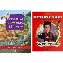 İş Bankası Kültür Yayınları Dinozorlar Dünyasında Bir Yıl: Bul, Eğlen, Öğren! + 1 Kitap (Set)