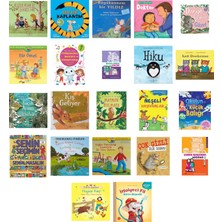 İş Bankası Kültür Yayınları Açgözlü Aslan ile Şefkatli Fare + 21 Kitap (Set)