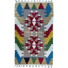 Cicim Halı El Dokuma Anadolu Kilim 59X101 cm