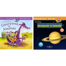 İş Bankası Kültür Yayınları Cesuryürek ile Ateştopu: Ilk Okuma Kitabım + 1 Kitap (Set)