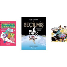 İş Bankası Kültür Yayınları Kerem ile Minik Canavarlar - Canavarlar Uçuyor + 2 Kitap Daha (Set)