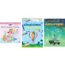 İş Bankası Kültür Yayınları Elif'in Ilk Kostüm Partisi: Ilk Okuma Kitabım + 2 Kitap (Set)