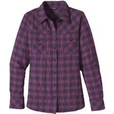 Patagonia Highlands Uzun Kollu Kadın Gömlek