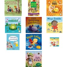 İş Bankası Kültür Yayınları Açgözlü Aslan ile Şefkatli Fare + 9 Kitap (Set)