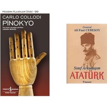 İş Bankası Kültür Yayınları Pinokyo - Modern Klasikler Serisi + 1 Kitap Daha (Set)