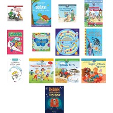 İş Bankası Kültür Yayınları Arkadaşım Motosikletli Polis: Dünyayı Öğreniyorum + 12 Kitap (Set)