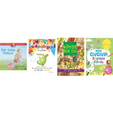 İş Bankası Kültür Yayınları Elif Tatile Gidiyor: Ilk Okuma Kitabım + 3 Kitap (Set)