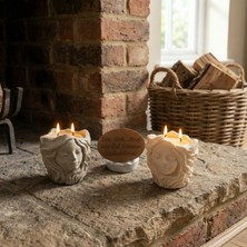 Miaju Evinize Özel Konsept, Isim ve Mesaj Yazıp Tasarlayabileceğiniz Mum Seti, Dekoratif Bir Armağan