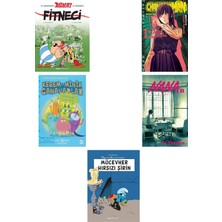 Alfa Yayınları Asteriks 15 - Fitneci + 4 Kitap Daha (Set)
