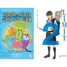 İş Bankası Kültür Yayınları Kerem ile Minik Canavarlar - Karanlıktaki Canavarlar: Çılgın Çizgi Romanlar + 1 Kitap Daha (Set)