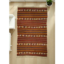 Cicim Halı El Dokuma Konya Kilim 134X220 cm